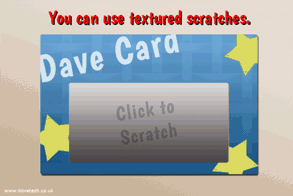 Example Scratch Card Code
