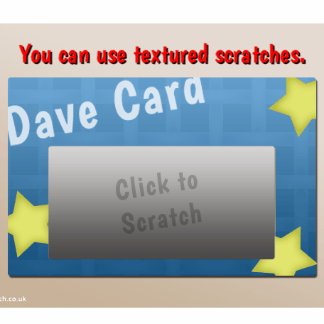 Code Scratch Card Scratch-Off Ticket in GameMaker